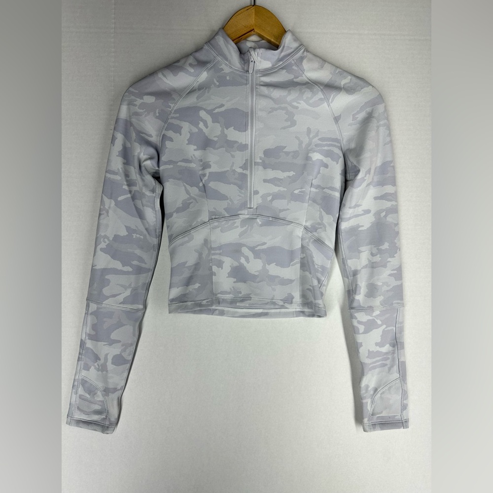 Lululemon Athletica Light Gray Camo Hoodie